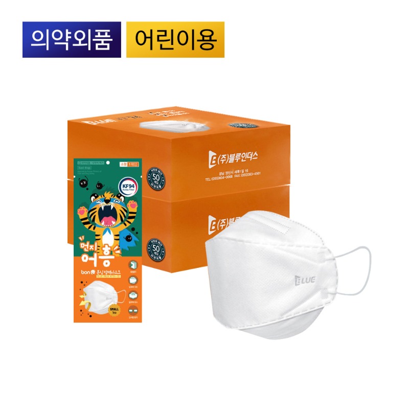 [먼지어흥] KF94 마스크 소형 100매